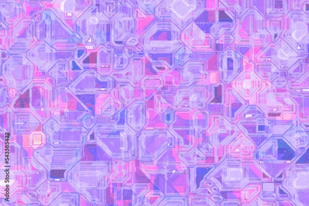 Poster creative hi-tech computer pattern computer art texture illustration