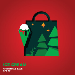 ice cream christmas sale