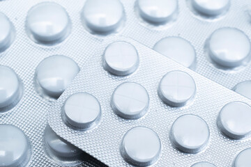 pills scattered, medical pills. anxieties