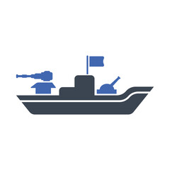 War ship icon