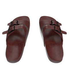 3d rendering illustration of sandals