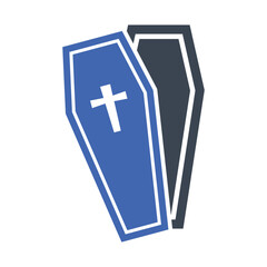 Obraz premium Coffin icon