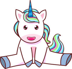 Cute Unicorn Cartoon