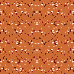 Seamless fractal pattern in vector format for printed fabrics or any other purposes. Every object is grouped base on color so the pattern is editable, tileable and easy to use.