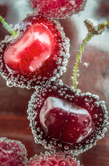 cherries, czereśnie, zdrowe owoce, zbliżenie, letnie owoce © malgo_walko