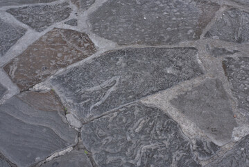 Old textured stone floor background