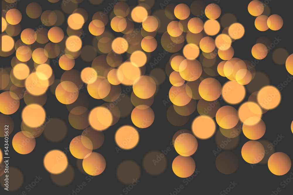 Wall mural bokeh light effect background. christmas glowing light and spark overlay texture for your design.