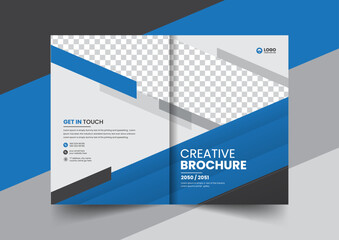 corporate company profile brochure annual report booklet proposal cover page layout concept design