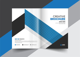 corporate company profile brochure annual report booklet proposal cover page layout concept design