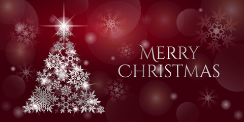 Christmas Tree and Cannabis snowflakes