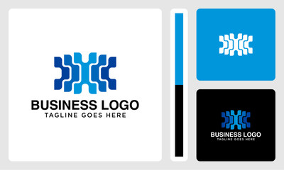 Fototapeta na wymiar technology data company logo
