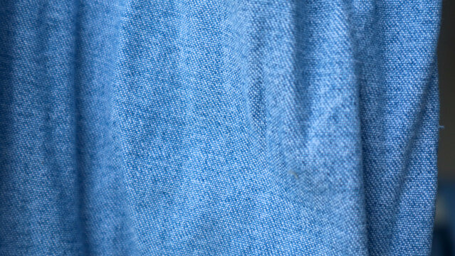 Blue Jeans Texture For Background