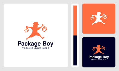 logo package carrier template