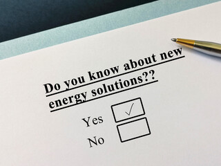 Questionnaire about technology issues