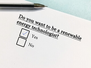 Questionnaire about technology issues