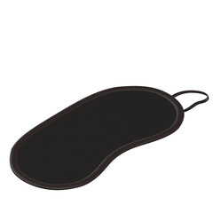 3d rendering illustration of a sleep mask
