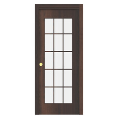 3d rendering illustration of a sliding door