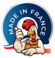 Made in France, le coq symbole de la France !!!
