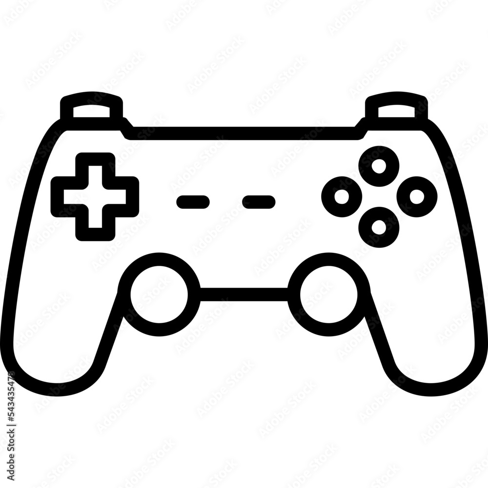 Canvas Prints Gamepad Icon