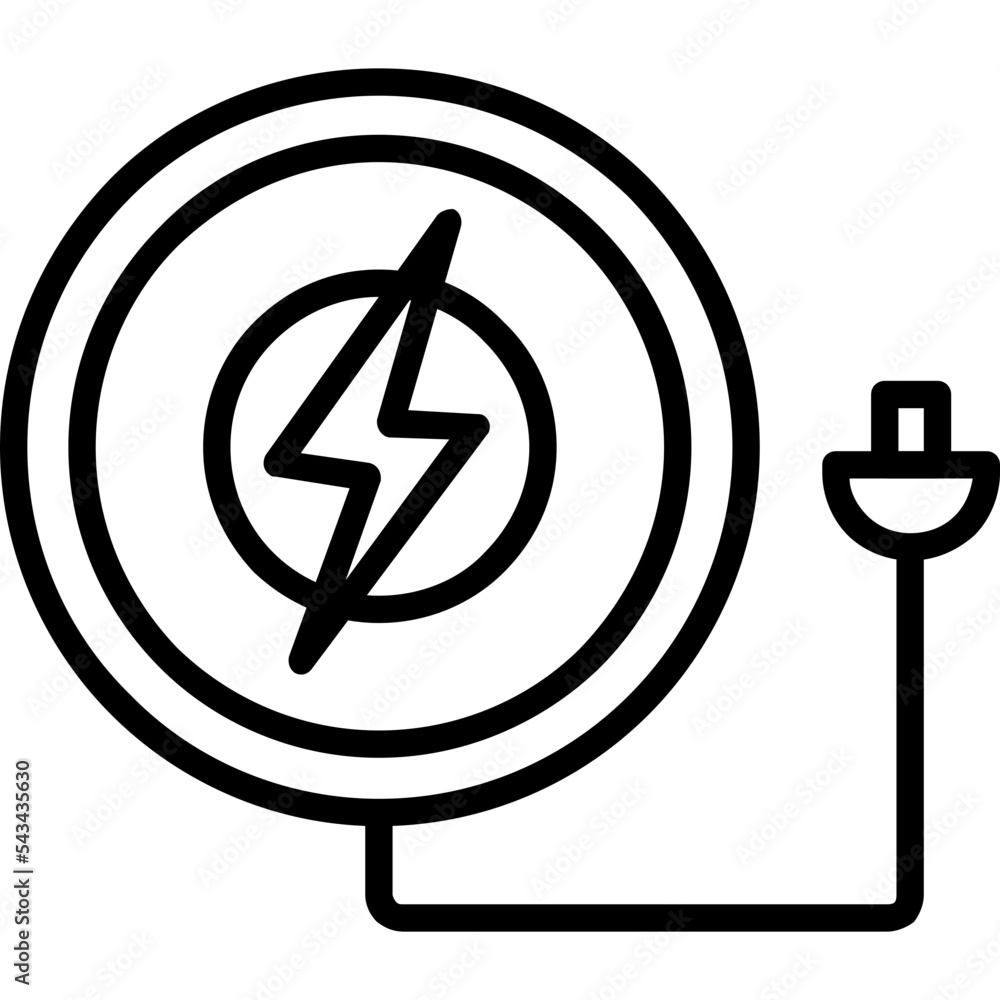 Sticker Wireless Charger Icon