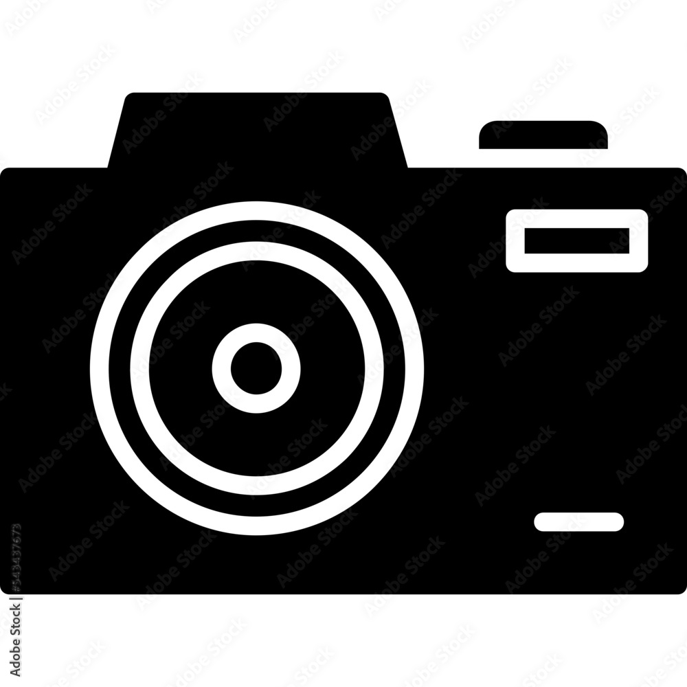 Sticker Photo Camera Icon