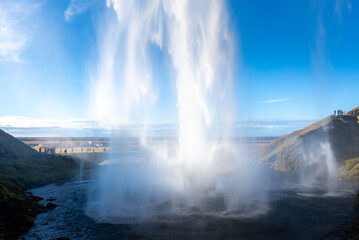 유럽 아이슬란드 풍경 사진 
