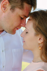 Lovely couple - girl and a guy together