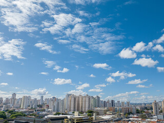 Imagem aérea do skyline do centro de São Paulo