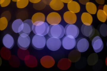 abstract background of colorful lights