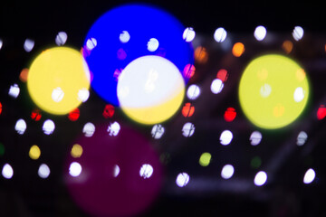 christmas lights background