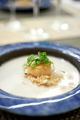 Beautiful and tasty food on a plate