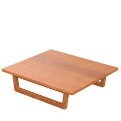 3d rendering illustration of a small side table