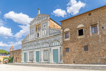 Abbazia di San Miniato al Monte, à Florence, Italie
