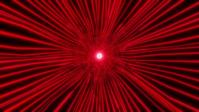 Abstract Red tunnel background - red background Vj 