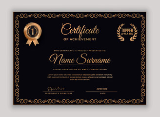 Certificate of appreciation design templates