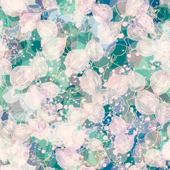 watercolor physalis seamless pattern. autumn berry illustration. botanical background. Seamless pattern with hand drawn watercolor physalis. Autumn pattern.pepper, bell pepper, tomato. Abstract art 