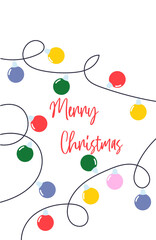 christmas gift tags bright garland