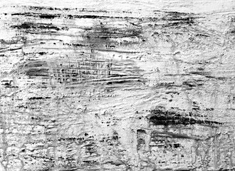 Painting, Black and white, Texture background