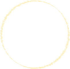 circle scratch brush draw abstract decoration vector isolated paint round heart star square