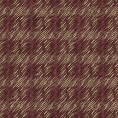 Camo brown marl seamless pattern. Natural woven melange wallpaper tile. Mottled material of trendy striped background.