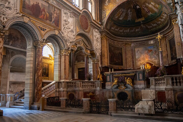 Basilica San Marco Evangelista at the Capitoline Hill in Rome
