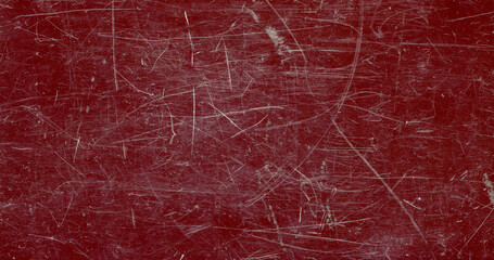 scratched brown red plastic texture background