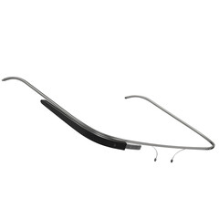 3d rendering illustration of smart glasses