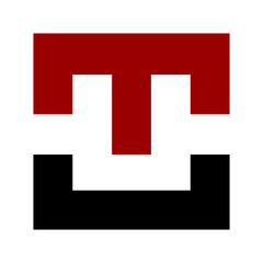 letter M U . logo