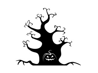A tree for Halloween