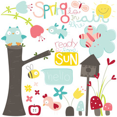 Spring Illustrations