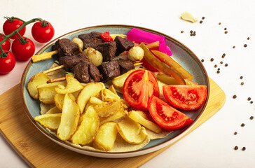 shish taouk with Fries