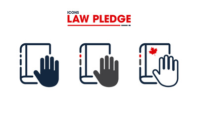 Icons - Law Pledge