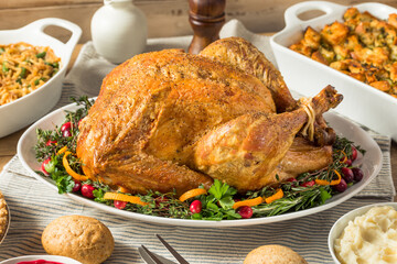 Homemade Roasted Turkey for Thanksgiving