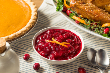 Homemade Thanksgiving Cranberry Sauce